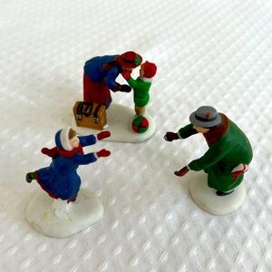 Department 56 “Welcome Home” 3 Piece Figurine